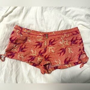 Free People cotton low rise shorts